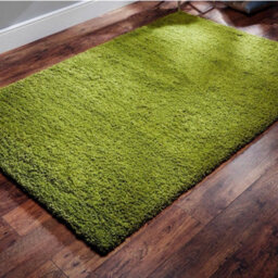 Uetian Green Rectangular Rug Soft Dense Pile For Small Rooms Bedside Areas (80X150 Cm) - thumbnail 5