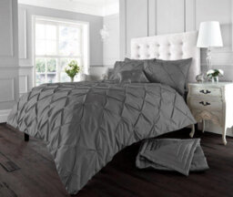 Gc Gaveno Cavailia Dazzling Diamonds Duvet Cover Bedding Set Charcoal Double 3Pc With Pintuck Quilt Cover