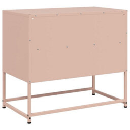Berkfield Industrial Tv Cabinet Pink 68X39X60.5 Cm Steel - thumbnail 8