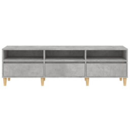 Berkfield Tv Cabinet Concrete Grey 150X30X44.5 Cm Engineered Wood - thumbnail 6