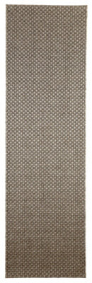Colours Grey Large Indoor & Outdoor Runner, (L)200Cm X (W)60Cm - image 1
