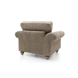 Abakus Direct Ingrid Collection Armchair In Taupe - thumbnail 5