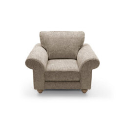 Abakus Direct Ingrid Collection Armchair In Taupe - thumbnail 6