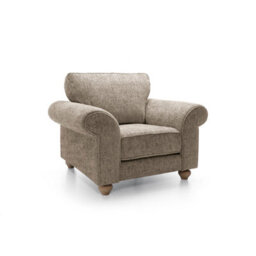 Abakus Direct Ingrid Collection Armchair In Taupe - thumbnail 3
