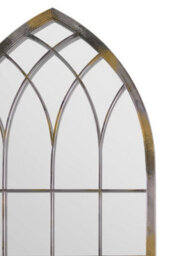 Mirroroutlet Somerley Rustic Arch Garden Mirror 115 X 50 Cm - thumbnail 5