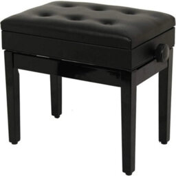 Piano Stool Height Adjustable Piano Wooden Stool Keyboard Stool Cushion Seat - thumbnail 6