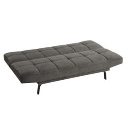 Home Detail Celosia Clic-Clac Sofa Bed With Metal Legs, Grey Linen - thumbnail 4