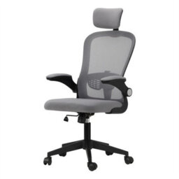 Mesh Office Chair Ergonomic  Swivel Lift Computer Desk Adjustable Height Style 2  Grey - thumbnail 1
