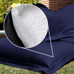 Icon Giant Indoor Outdoor Bean Bag Floor Cushion Navy - thumbnail 4
