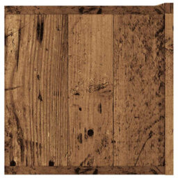 Walplus Wall Mounted Tv Cabinet Old Wood 120X30X30 Cm Engineered Wood - thumbnail 5
