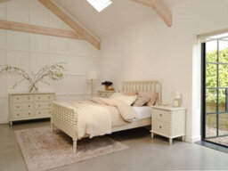Statement Furniture Cromwell Large 6 Drawer Chest Of Drawers With Bobbin Design - Linen Cream - thumbnail 4