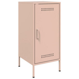 Berkfield Sideboards 2 Pcs Pink 36X39X79 Cm Steel - thumbnail 6