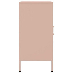 Berkfield Sideboards 2 Pcs Pink 36X39X79 Cm Steel - thumbnail 8
