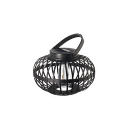 Pauleen 48342 Bliss Solar Lantern Ip44 2700K 7Lm Black Solar Luminaire - thumbnail 1