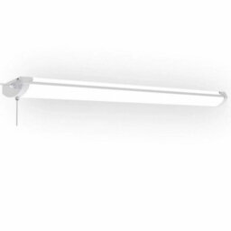 Xample Feit 4Ft 1.2M Led Shop Light With Motion Sensor, 10,000 Lumens, 4000K Cool White, Multi-Directional, Linkable, Pull Chain - thumbnail 3