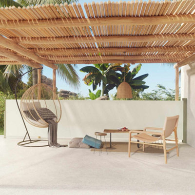 Berkfield Patio Retractable Side Awning 117X600 Cm Cream - image 1