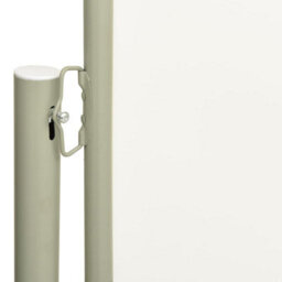 Berkfield Patio Retractable Side Awning 117X600 Cm Cream - thumbnail 3