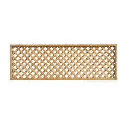 Forest Garden 6Ft Diamond European Softwood Trellis Panel (W)61Cm X (H)183Cm - thumbnail 2