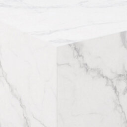 Furniture To Go Dice Square Coffee Table Set In White Marble Carrara - thumbnail 6