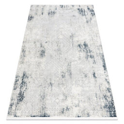 RugsX Modern Carpet Duke 51558 Cream / Blue - Geometric Vintage Structured,   240X330 Cm - thumbnail 4