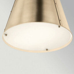 Luminosa Lighting Elstead Etcher Large Pendant Light Champagne Bronze - thumbnail 5