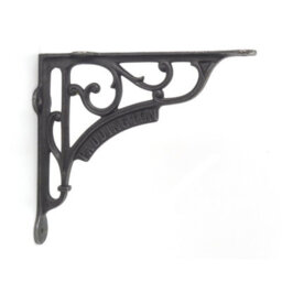 Oakcrafts - Pair Of Antique Cast Iron London Paddington Shelf Brackets - 195mm X 180mm - thumbnail 3