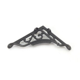 Oakcrafts - Pair Of Antique Cast Iron London Paddington Shelf Brackets - 195mm X 180mm - thumbnail 5