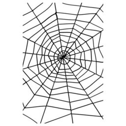 Smiffys Spider Web Decoration Black (One Size) - thumbnail 1