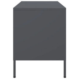 Berkfield Tv Cabinet Anthracite 68X39X50.5 Cm Steel - thumbnail 7