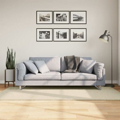 Walplus Rug Huarte Short Pile Soft And Washable Cream 100X200 Cm - image 1