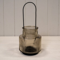Four Candle Satchville Smokey Brown Glass Candle Holder - thumbnail 1