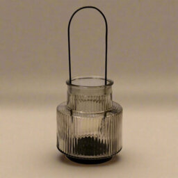 Four Candle Satchville Smokey Brown Glass Candle Holder - thumbnail 2