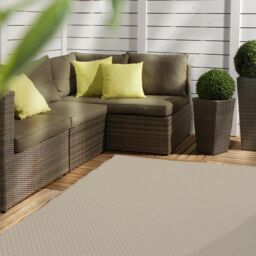 Colours Grey Medium Indoor & Outdoor Rug, (L)170Cm X (W)120Cm - thumbnail 3