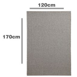 Colours Grey Medium Indoor & Outdoor Rug, (L)170Cm X (W)120Cm - thumbnail 4