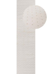 The Rugs Carmel Cream/beige Dots Area Rug And Runner Non Shedding, Stain Resistant, Soft - thumbnail 9