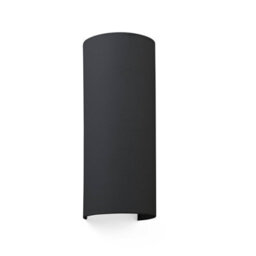 Luminosa Lighting Luminosa Cotton Black Round Wall Light 370X 148X 125, E27