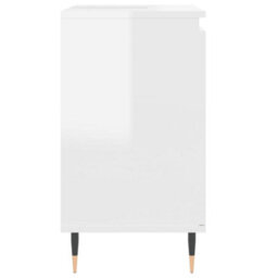 Berkfield Bathroom Cabinet High Gloss White 58X33X60 Cm Engineered Wood - thumbnail 6