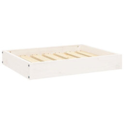 Walplus Dog Bed White 61.5X49X9 Cm Solid Wood Pine - thumbnail 2