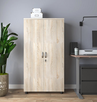 Hallowood Furniture Dudley Office Large Storage Cupboard - image 1