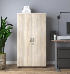 Hallowood Furniture Dudley Office Large Storage Cupboard