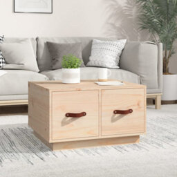 Berkfield Coffee Table 60X53X35 Cm Solid Wood Pine