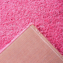 "Bravich Pink Thick Shaggy Rug - California - 160X230Cm (5'4""x7'8"")" - thumbnail 4
