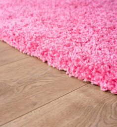 "Bravich Pink Thick Shaggy Rug - California - 160X230Cm (5'4""x7'8"")" - thumbnail 8