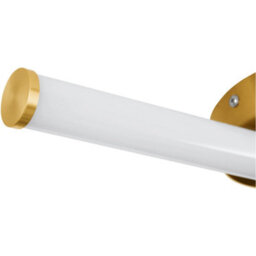Loops 2 Pack Stylish 60Cm Led Brushed Brass Wall Light For Modern Bathroom Design - thumbnail 5