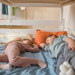 Arte Fami White Matt Wooden Bunk Bed With Drawers - Foam/bonnell Mattresses - 90 X 200 Cm & 120 X 200 Cm - thumbnail 7