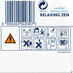 Glade Scented Candle, Air Freshener Candle 120 G Relaxing Zen (Pack Of 3) - thumbnail 6
