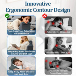 Foam Reading Pillow For Bed Lying Leaning And Prone Pain Relief - thumbnail 2