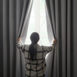 Aspire Homeware Silver Linen 100% Blackout Curtain Thermal Insulated Eyelet Curtain Pair (W)117Cm X (D)137Cm With Tie Back - thumbnail 9