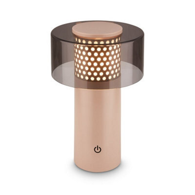 Briloner Gila Beige Led Table Lamp Rechargeable Light Dimmable Cordless Outdoor Warm White 20,5Cm - image 1