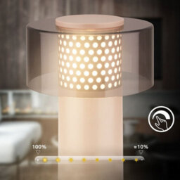 Briloner Gila Beige Led Table Lamp Rechargeable Light Dimmable Cordless Outdoor Warm White 20,5Cm - thumbnail 4